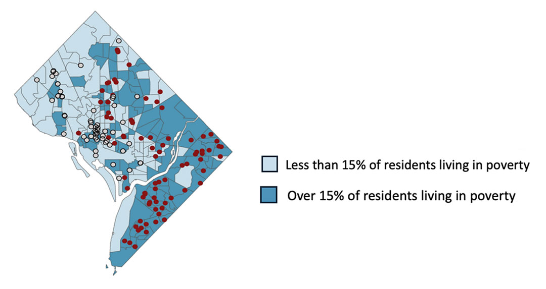 Tutoring Participation by Ward