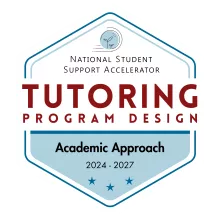 Tutoring Program Design Badge - Academic Approach