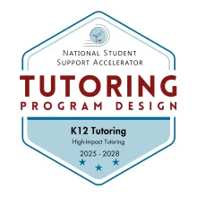 K12 Tutoring Program Badge Design